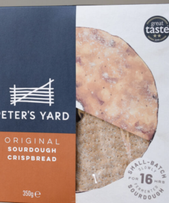 Peters Yard Original Sourdough Crispbread – 350g (Order per case size of 5 units only)